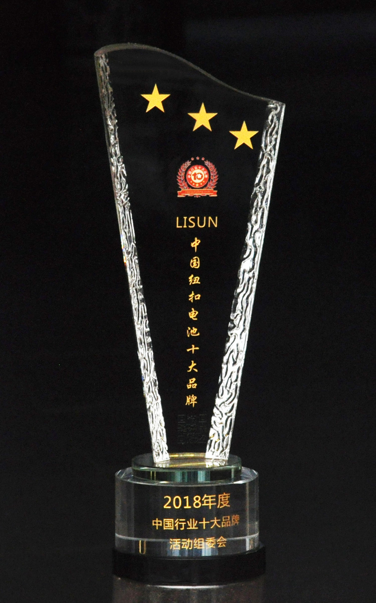 LISUN/力興入選2018年中國(guó)紐扣電池10大品牌